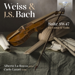 Alberto La Rocca Carlo Lazari - Weiss & J.S. Bach: Suite Sw47 For G in the group OUR PICKS / Friday Releases / Friday the 5th July at Bengans Skivbutik AB (5550334)