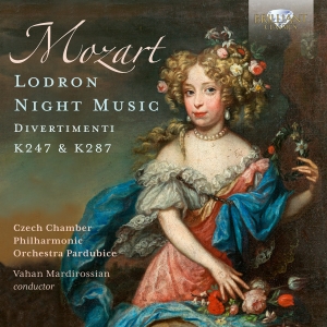 Czech Chamber Philharmonic Orchestr - Mozart: Lodron Night Music - Divert in the group OUR PICKS / Friday Releases / Friday the 5th July at Bengans Skivbutik AB (5550336)