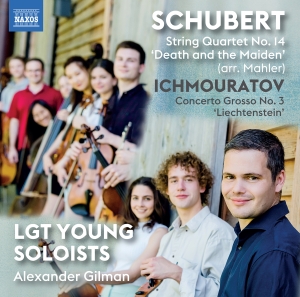 Lgt Young Soloists Alexander Gilma - Schubert & Ichmouratov: Works For S in the group OUR PICKS / Friday Releases / Friday the 12th of july 2024 at Bengans Skivbutik AB (5550343)