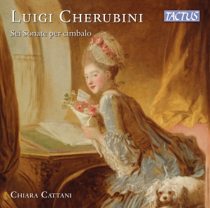 Chiara Cattani - Cherubini: Sei Sonate Per Cimbalo in the group OUR PICKS / Friday Releases / Friday the 5th July at Bengans Skivbutik AB (5550515)