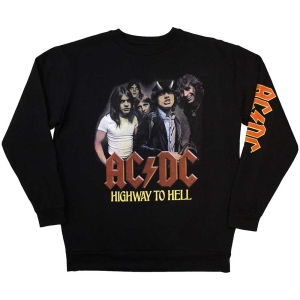 Ac/Dc - H2h Band Uni Bl Sweatshirt in the group MERCHANDISE / Hoodies / Hårdrock at Bengans Skivbutik AB (5550919r)