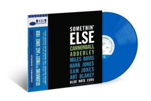 Cannonball Adderley - Somethin' Else (Limited Indie Blue Vinyl) in the group OUR PICKS / Friday Releases / Friday the 12th of july 2024 at Bengans Skivbutik AB (5551016)