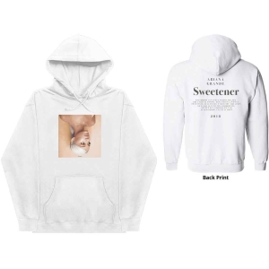 Ariana Grande - Sweetener Uni Wht Hoodie in the group MERCHANDISE / Hoodies / Pop-Rock at Bengans Skivbutik AB (5551298r)