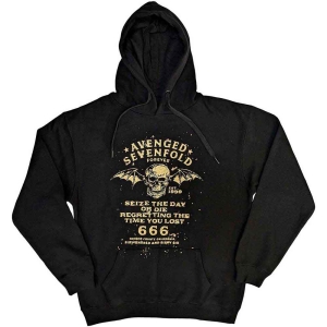 Avenged Sevenfold - Seize The Day Uni Bl Hoodie in the group MERCHANDISE / Hoodies / Hårdrock at Bengans Skivbutik AB (5551302r)