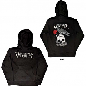 Bullet For My Valentine - Logo & Raven Uni Bl Hoodie in the group OTHER / Övrigt / at Bengans Skivbutik AB (5552073r)