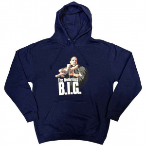 Biggie Smalls - Biggie Reachstrings Uni Navy Hoodie in the group OTHER / Övrigt / at Bengans Skivbutik AB (5552075r)