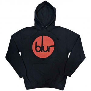 Blur - Circle Logo Uni Navy Hoodie in the group OTHER / Övrigt / at Bengans Skivbutik AB (5552090r)