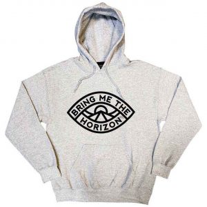 Bring Me The Horizon - Eye Uni Grey Hoodie in the group OTHER / Övrigt / at Bengans Skivbutik AB (5552105r)