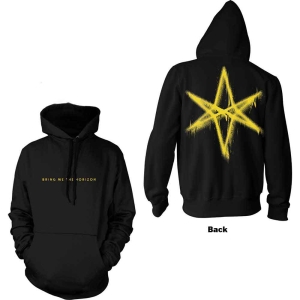 Bring Me The Horizon - Spray Hex Uni Bl Hoodie in the group MERCHANDISE / Hoodies / Hårdrock at Bengans Skivbutik AB (5552117r)