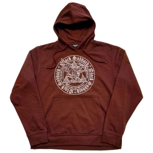 Black Sabbath - Henry Pyramid Emblem Brown Hoodie in the group OTHER / Övrigt / at Bengans Skivbutik AB (5552135r)