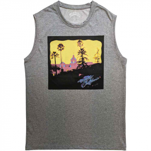 Eagles - Hotel California Uni Grey Tank Shirt in the group OTHER / Övrigt / at Bengans Skivbutik AB (5552163r)