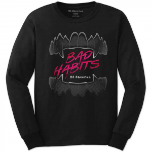 Ed Sheeran - Bad Habits Uni Bl Long Sleeve in the group OTHER / Övrigt / at Bengans Skivbutik AB (5552168r)