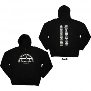 Bruce Springsteen - Tour  23 Leaning Car Uni Bl Hoodie  in the group MERCHANDISE / Hoodies / Pop-Rock at Bengans Skivbutik AB (5552178r)