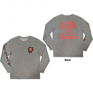Guns N Roses - Splatter Seal Uni Grey Long Sleeve in the group OTHER / Övrigt / at Bengans Skivbutik AB (5552284r)
