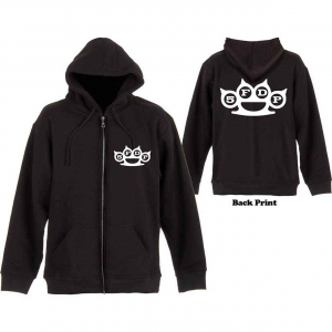 Five Finger Death Punch - Knuckles Uni Bl Zip Hoodie in the group OTHER / Övrigt / at Bengans Skivbutik AB (5552546r)