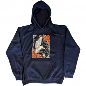 Fleetwood Mac - Dove Uni Navy Hoodie in the group OTHER / Övrigt / at Bengans Skivbutik AB (5552550r)