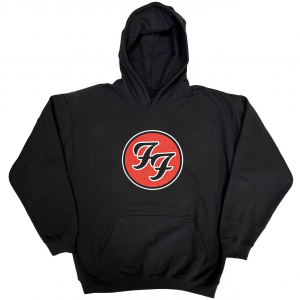 Foo Fighters - Ff Logo Uni Bl Hoodie in the group OTHER / Övrigt / at Bengans Skivbutik AB (5552556r)