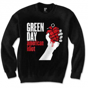 Green Day - American Idiot Uni Bl Sweatshirt in the group MERCHANDISE / Sweatshirt / Punk at Bengans Skivbutik AB (5552566r)