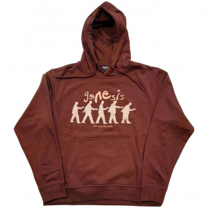 Genesis - The Way We Walk Uni Brown Hoodie in the group OTHER / Övrigt / at Bengans Skivbutik AB (5552569r)