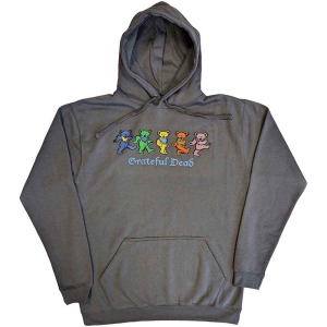 Grateful Dead - Dancing Bears Uni Grey Hoodie in the group OTHER / Övrigt / at Bengans Skivbutik AB (5552593r)