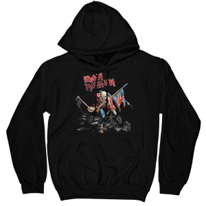 Iron Maiden - The Trooper Uni Bl Hoodie in the group MERCHANDISE / Hoodies / Hårdrock at Bengans Skivbutik AB (5552888r)