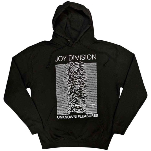 Joy Division - Unknown Pleasures Fp Uni Bl Hoodie in the group MERCHANDISE / Hoodies / Pop-Rock at Bengans Skivbutik AB (5552900r)