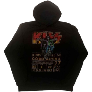 Kiss - Cobra Arena  76 Uni Bl Eco Hoodie in the group MERCHANDISE / Hoodies / Hårdrock at Bengans Skivbutik AB (5552912r)