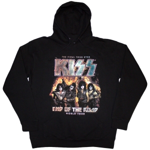 Kiss - End Of The Road Final Tour Bl Hoodie in the group MERCHANDISE / Hoodies / Hårdrock at Bengans Skivbutik AB (5552918r)