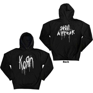 Korn - Still A Freak Uni Bl Hoodie in the group MERCHANDISE / Hoodies / Hårdrock at Bengans Skivbutik AB (5552920r)