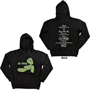 Korn - Issues Tracklist Uni Bl Hoodie in the group MERCHANDISE / Hoodies / Hårdrock at Bengans Skivbutik AB (5552923r)