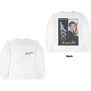 James Bond - Goldeneye Jap Pos Wht Longsleeve  in the group MERCHANDISE / T-shirt / Film-Musikal at Bengans Skivbutik AB (5552961r)