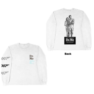 James Bond - Dr No Uni Wht Longsleeve in the group MERCHANDISE / T-shirt / Soundtrack at Bengans Skivbutik AB (5552962r)