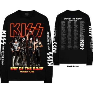 Kiss - End Of The Road Tour Bl Longsleeve in the group MERCHANDISE / T-shirt / Heavy Metal at Bengans Skivbutik AB (5552969r)