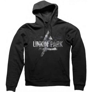 Linkin Park - Smoke Logo Uni Bl Hoodie in the group MERCHANDISE / Hoodies / Hårdrock at Bengans Skivbutik AB (5553203r)