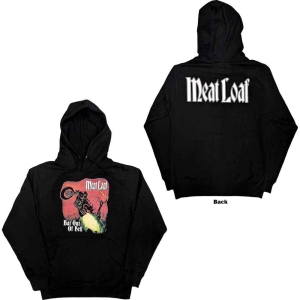 Meat Loaf - Bat Out Of Hell Cover Uni Bl Hoodie in the group MERCHANDISE / Hoodies / Pop-Rock at Bengans Skivbutik AB (5553217r)