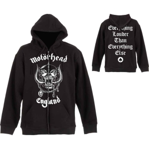 Motorhead - England Uni Bl Zip Hoodie in the group MERCHANDISE / Hoodies / Hårdrock at Bengans Skivbutik AB (5553227r)