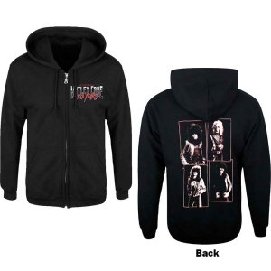 Motley Crue - 40 Years F&B Uni Bl Zip Hoodie in the group MERCHANDISE / Hoodies / Hårdrock at Bengans Skivbutik AB (5553238r)