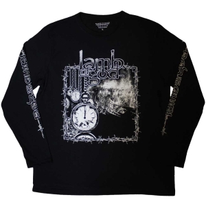 Lamb Of God - Barbed Wire Uni Bl Longsleeve in the group MERCHANDISE / T-shirt / Pop-Rock at Bengans Skivbutik AB (5553294r)