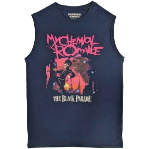 My Chemical Romance - March Uni Navy Tank Top in the group MERCHANDISE / T-shirt / Pop-Rock at Bengans Skivbutik AB (5553300r)