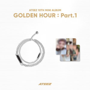 Ateez - Golden Hour Official MD Work Bracelet in the group MERCHANDISE / Merch / K-Pop at Bengans Skivbutik AB (5553404)