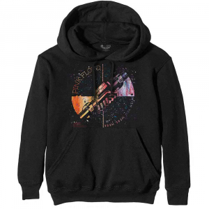 Pink Floyd - Machine Greeting Orange Bl Hoodie  in the group MERCHANDISE / Hoodies / Pop-Rock at Bengans Skivbutik AB (5553885r)