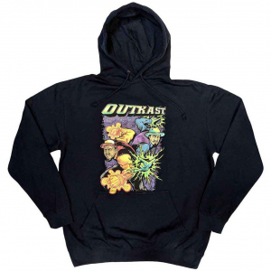 Outkast - Superheroes Uni Navy Hoodie in the group OTHER / Övrigt / at Bengans Skivbutik AB (5553914r)