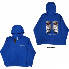 Pink Floyd - Metal Heads Close-Up Blue Zip Hoodie in the group OTHER / Övrigt / at Bengans Skivbutik AB (5553937r)