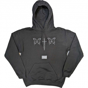 Post Malone - Butterfly Knife Uni Bl Hoodie in the group OTHER / Övrigt / at Bengans Skivbutik AB (5553939r)