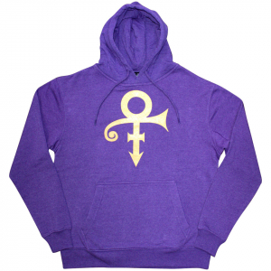 Prince - Symbol Uni Purp Hoodie in the group OTHER / Övrigt / at Bengans Skivbutik AB (5553945r)