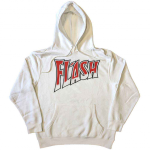 Queen - Flash Uni Wht Hoodie in the group OTHER / Övrigt / at Bengans Skivbutik AB (5553958r)