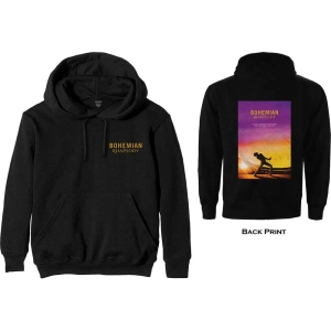 Queen - Movie Poster Uni Bl Hoodie in the group OTHER / Övrigt / at Bengans Skivbutik AB (5553964r)