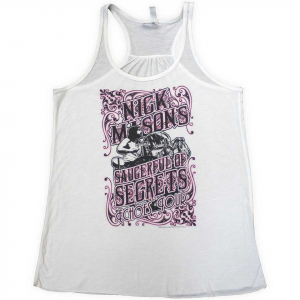 Nick Masons Saucerful Of Secrets - Echoes Tour Uni Wht Tank Top in the group OTHER / Övrigt / at Bengans Skivbutik AB (5554100r)
