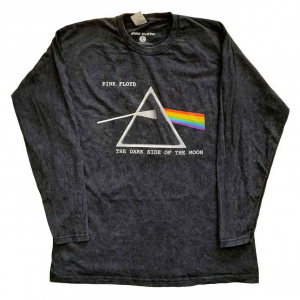 Pink Floyd - Dsotm Courier Bl Dip-Dye Longsleeve in the group OTHER / Övrigt / at Bengans Skivbutik AB (5554105r)