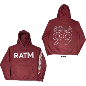 Rage Against The Machine - Battle 99 Uni Maroon Hoodie in the group MERCHANDISE / Hoodies / Hårdrock at Bengans Skivbutik AB (5554661r)